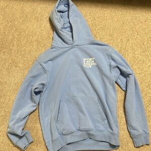 Women’s sporty and rich blue sweatshirt!